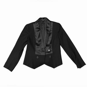 Black Theory Wool Blazer with Satin Lining